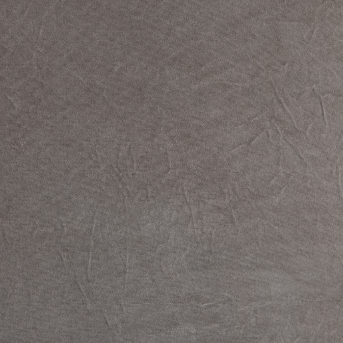 Fog: A close up of cotton velvet fabric in fog, a neutral-warm, soft mid-tone grey.