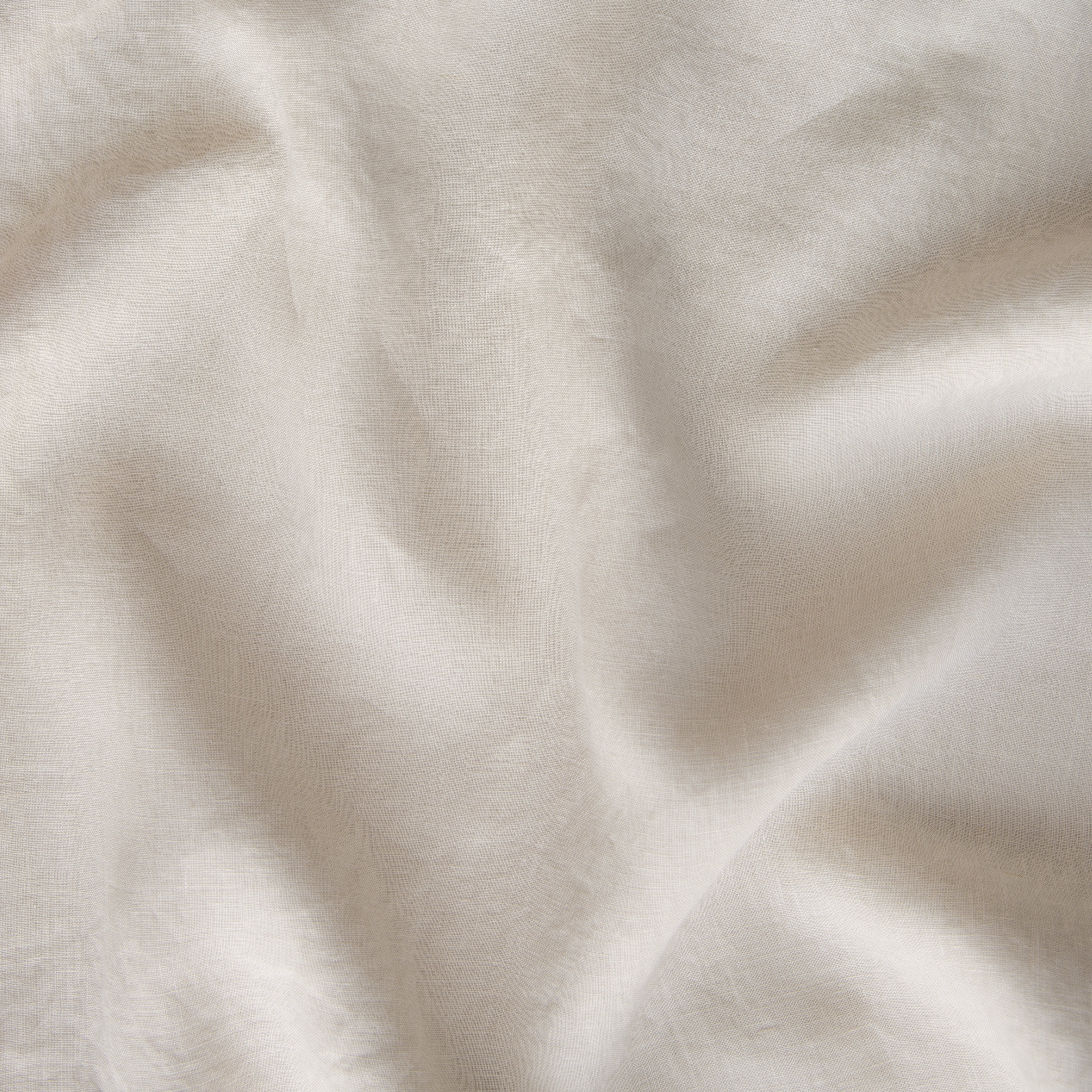 Parchment: A close up of linen in parchment, a warm, antiqued cream.